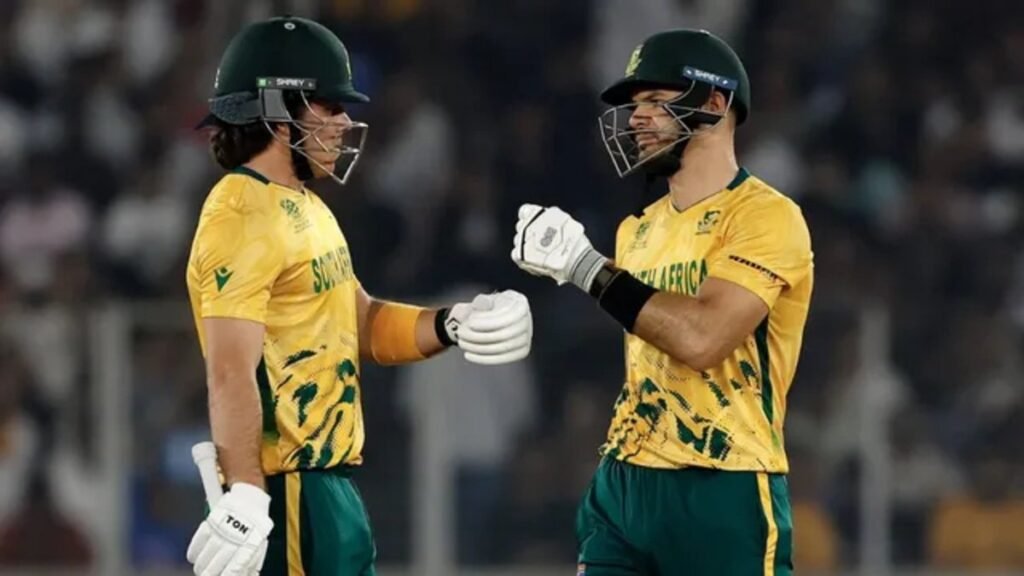 South Africa national cricket team का विजय रथ जारी, संयुक्त अरब अमीरात राष्ट्रीय क्रिकेट टीम को 6 विकेट से हराकर ग्रुप स्टेज में क्लीन स्वीप