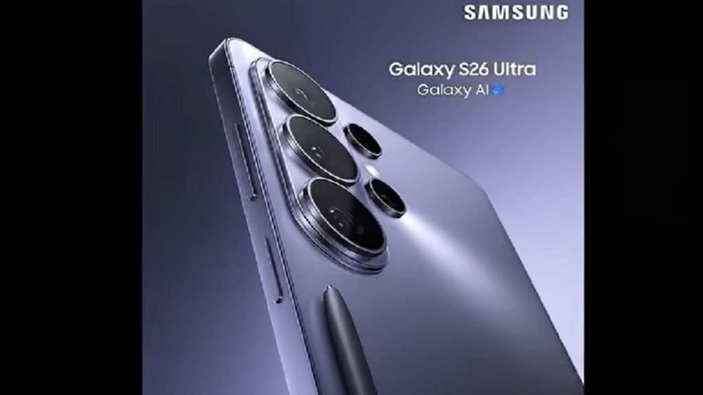 Samsung Galaxy S26 Ultra: लीक पोस्टर में दिखा नया कैमरा अवतार, Z Fold 7 जैसा होगा क्लीनर लुक Samsung Galaxy S26 Ultra